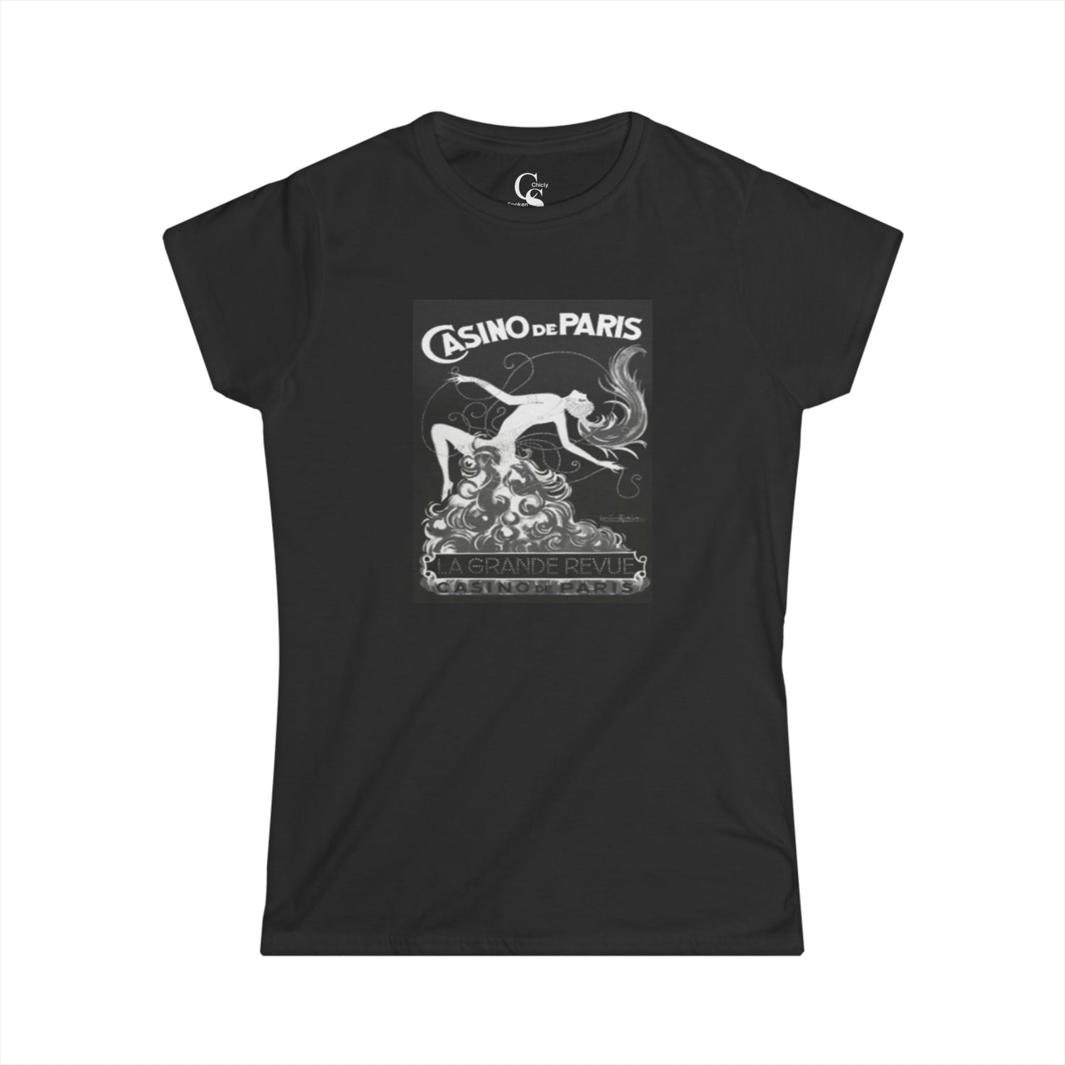Casino de Paris Black n White Tee - Tonyalicious Tees
