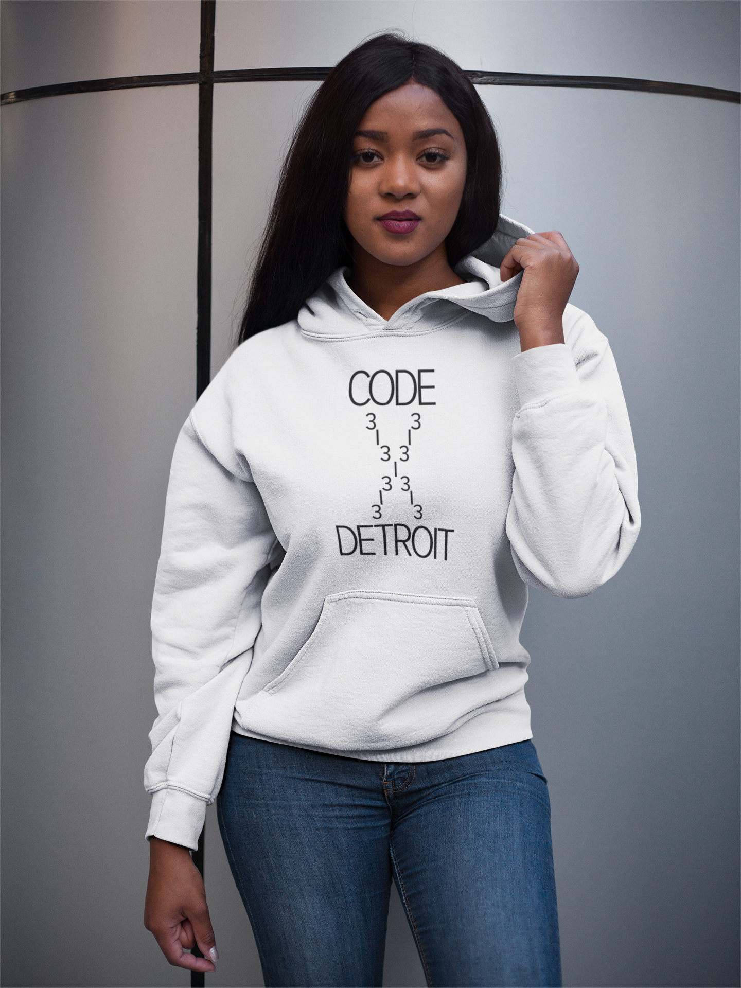 Code 313 Detroit Hoodie - Tonyalicious Tees