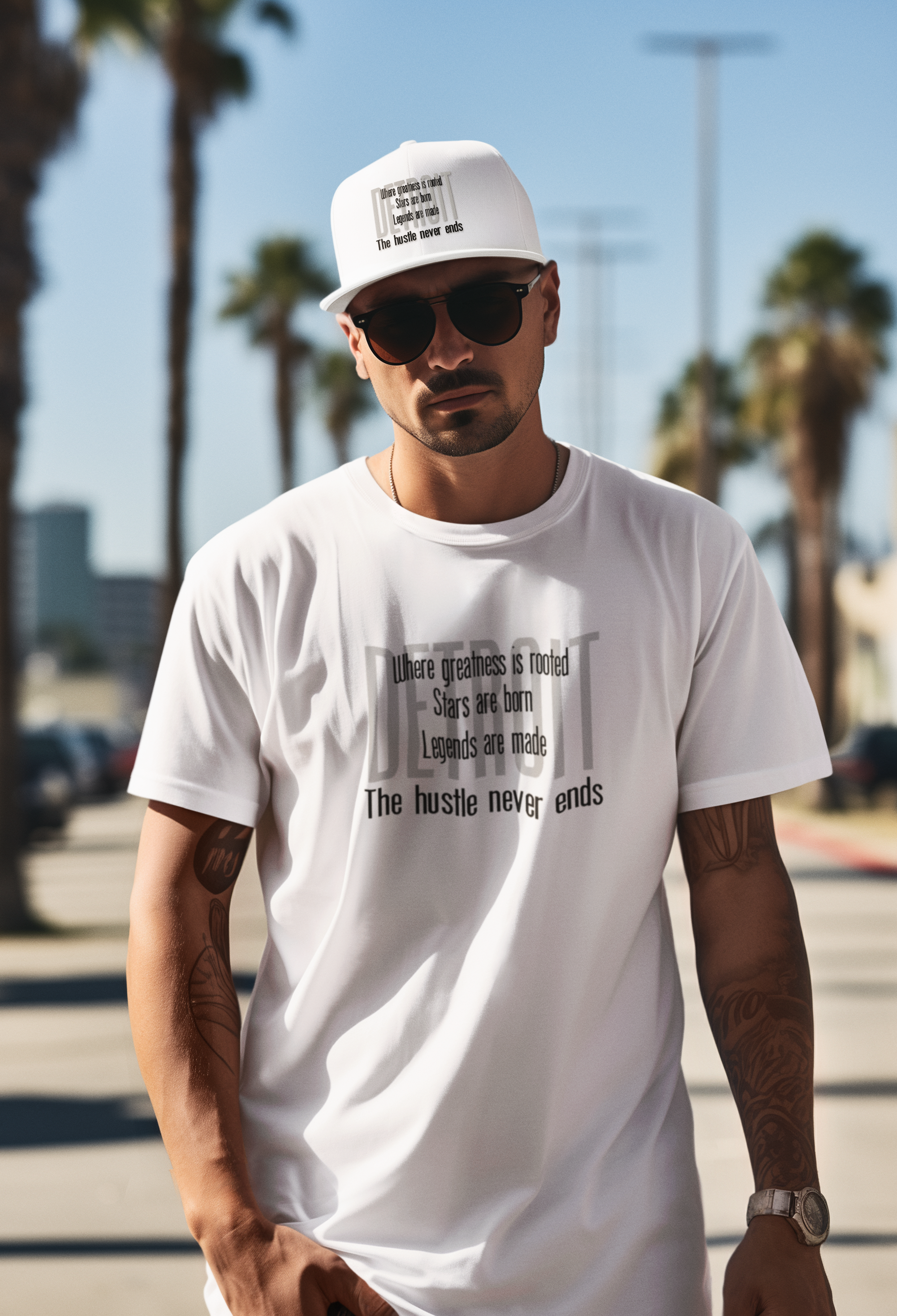 Detroit Greatness, Stars and Legends Tee - Tonyalicious Tees