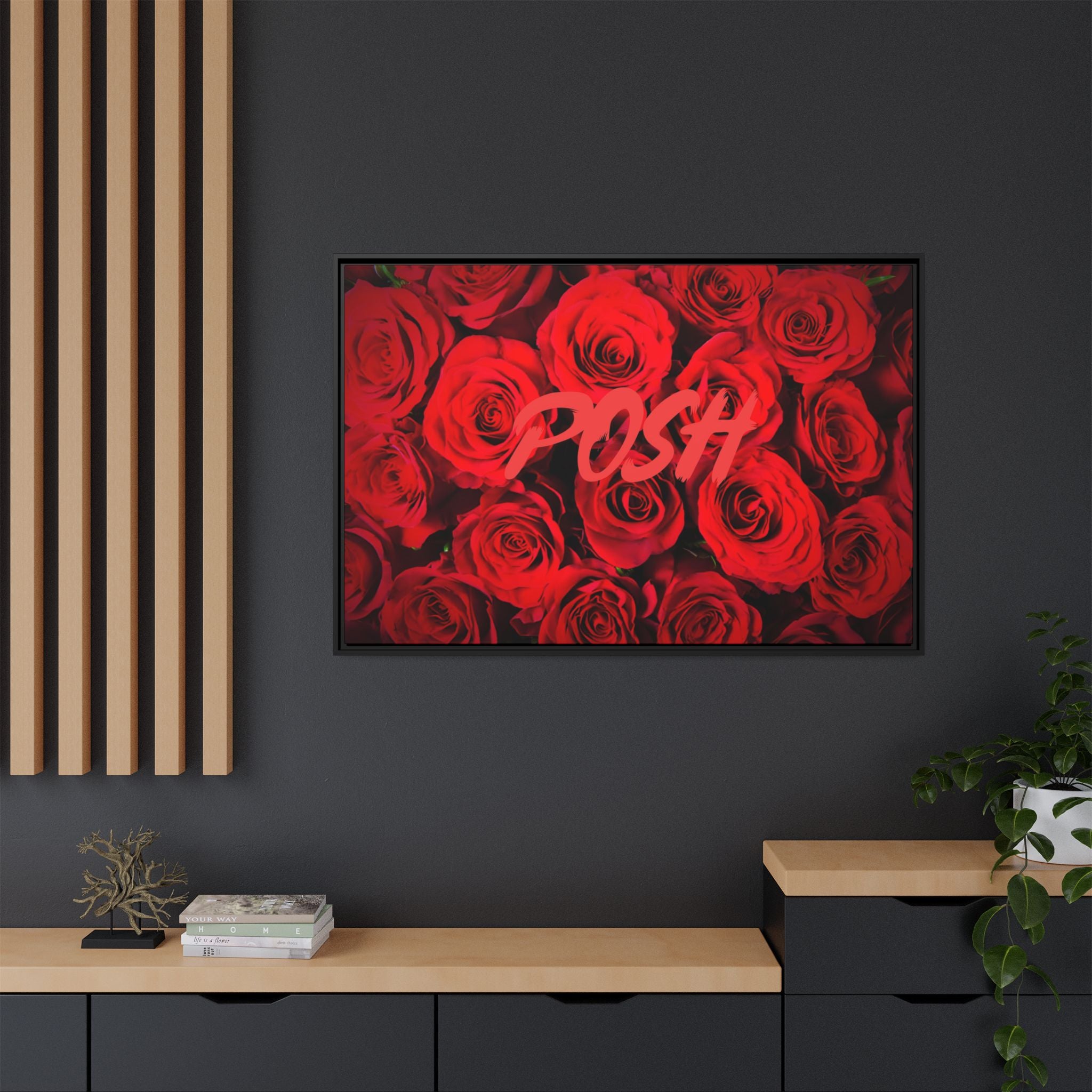 Posh Roses Wall Art - Tonyalicious Tees