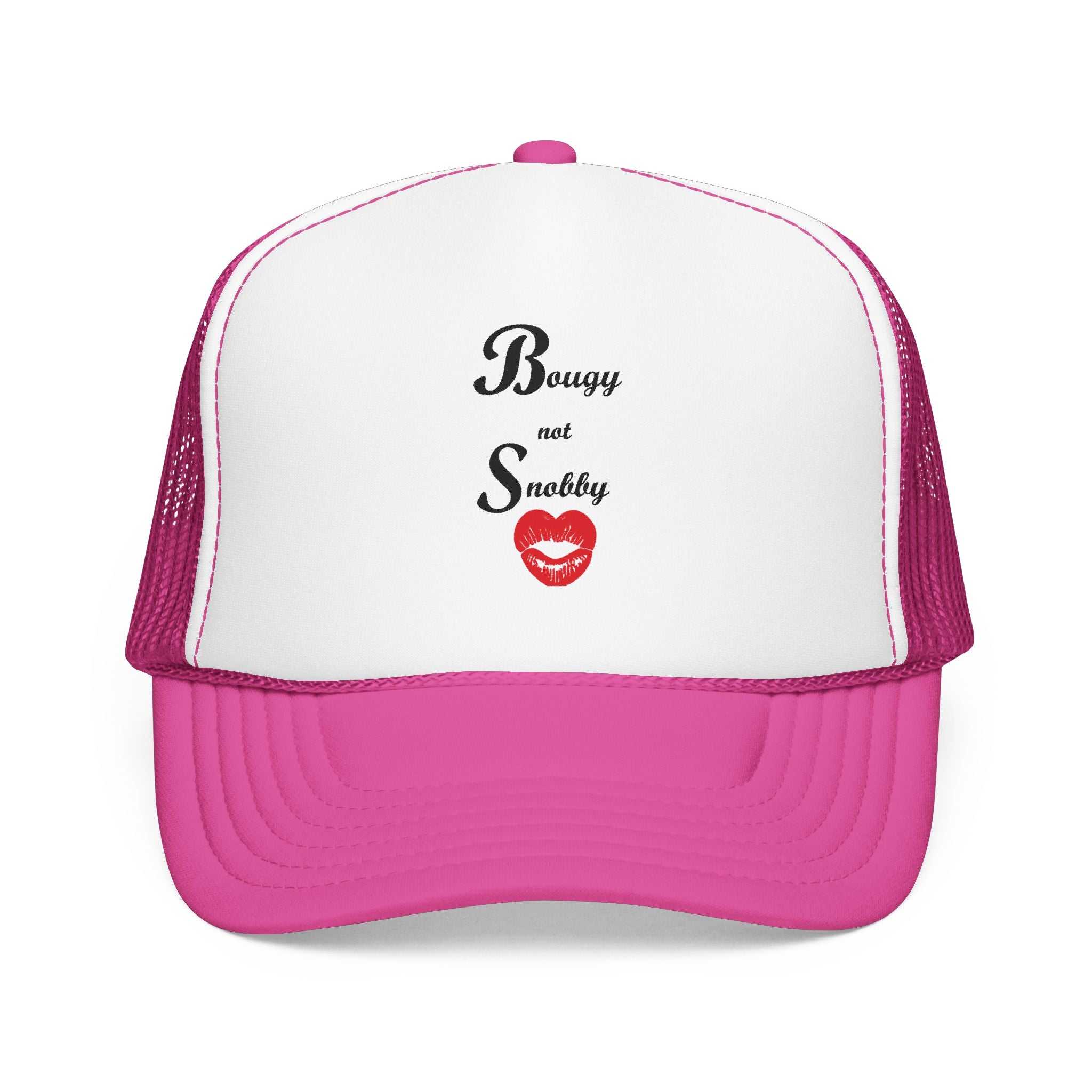 Bougy Not Snobby Trucker Hat - Tonyalicious Tees
