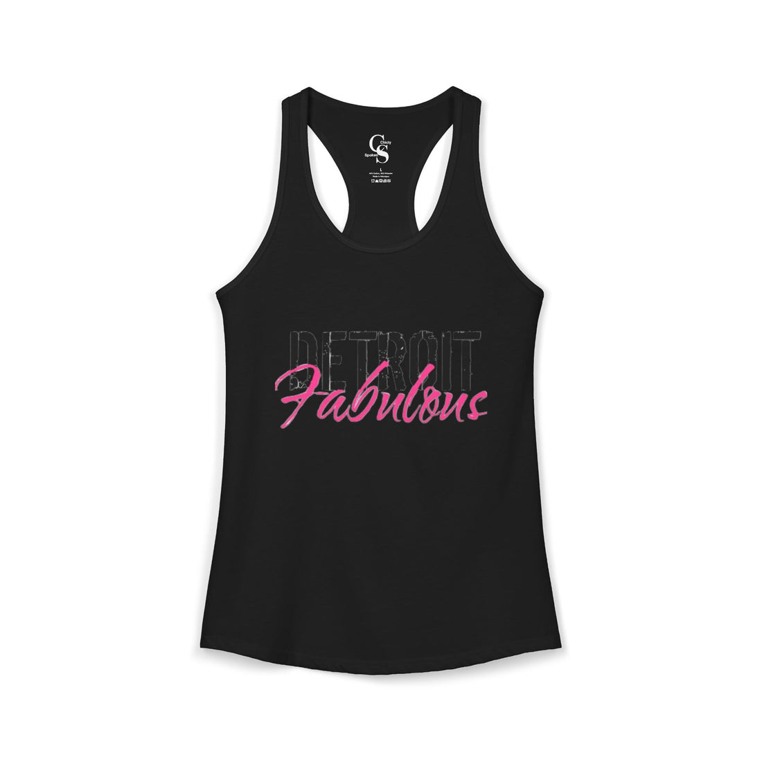 Detroit Fabulous Racerback Tank - Tonyalicious Tees