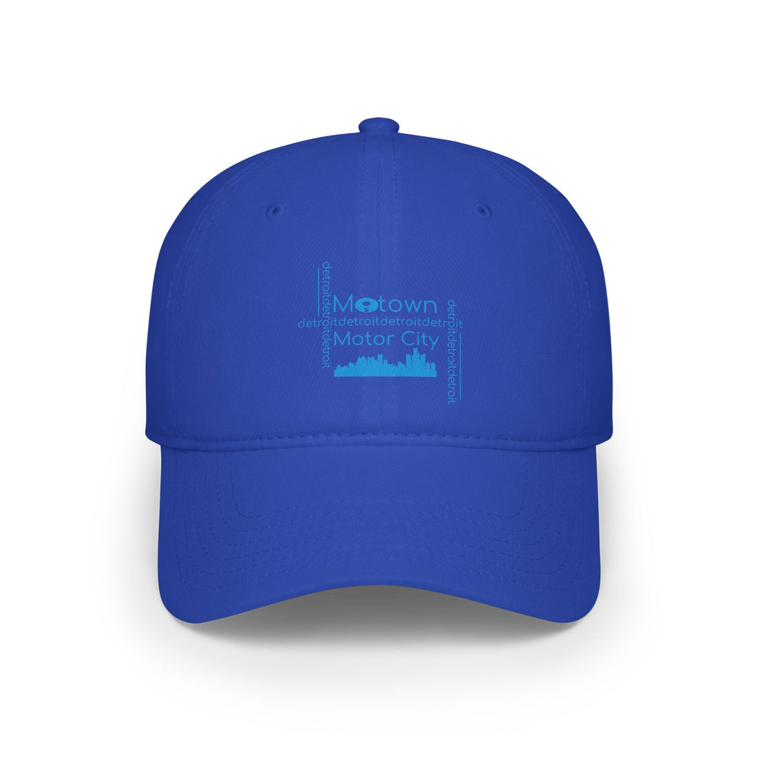 Motown Motor City Baseball Cap - Blue - Tonyalicious Tees
