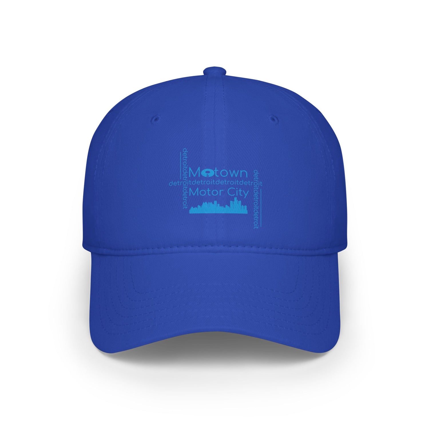 Motown Motor City Baseball Cap - Blue - Tonyalicious Tees