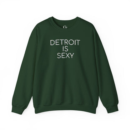 Detroit Is Sexy Diamond Impression Lettered Sweatshirt - Tonyalicious Tees