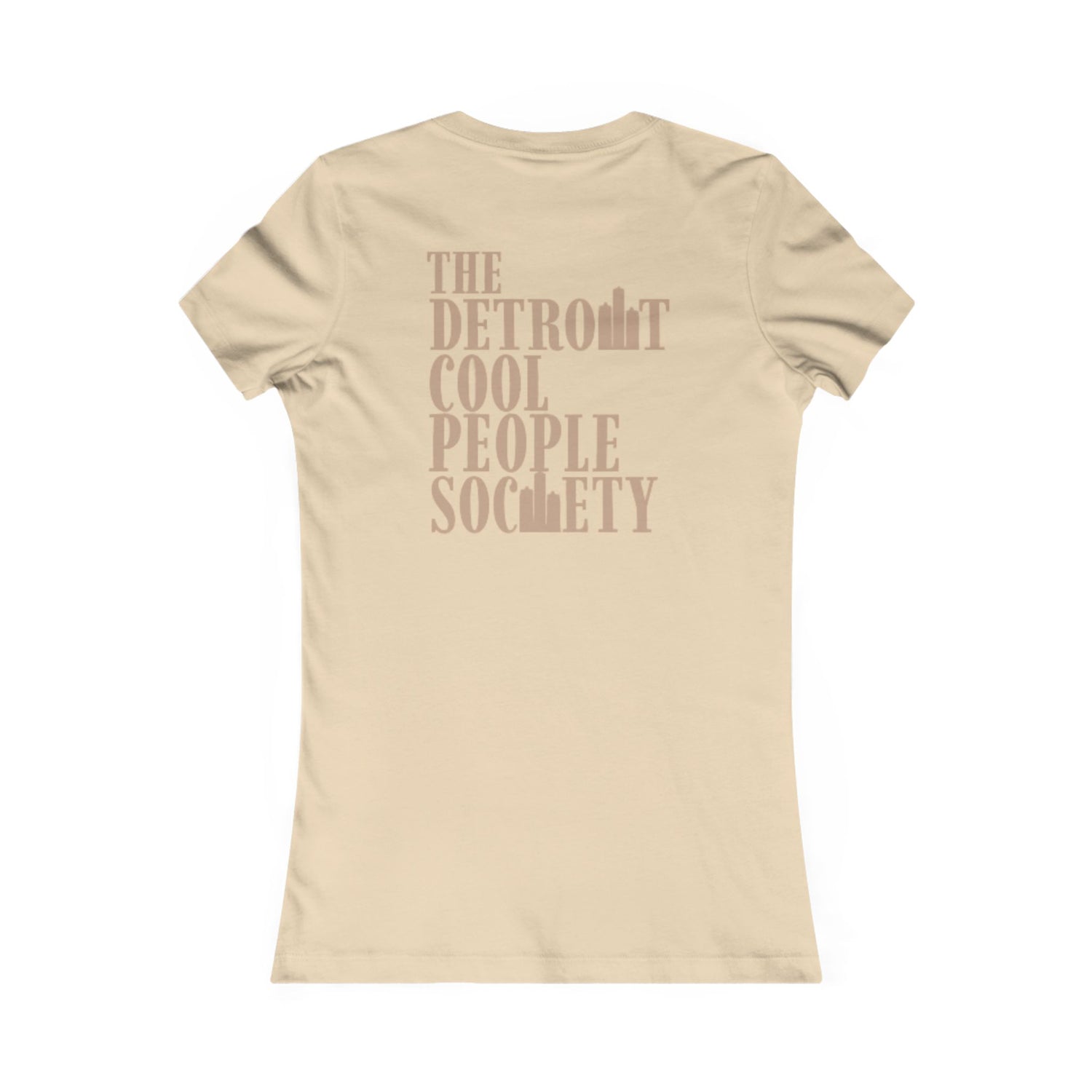 The Detroit Cool People Society Fitted Women&