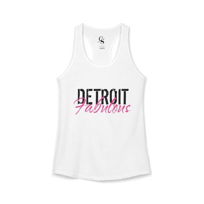 Detroit Fabulous Racerback Tank - Tonyalicious Tees
