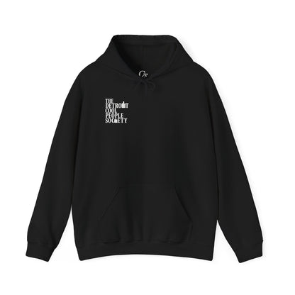 The Detroit Cool People Society Hoodie - Front and Back print - Tonyalicious Tees