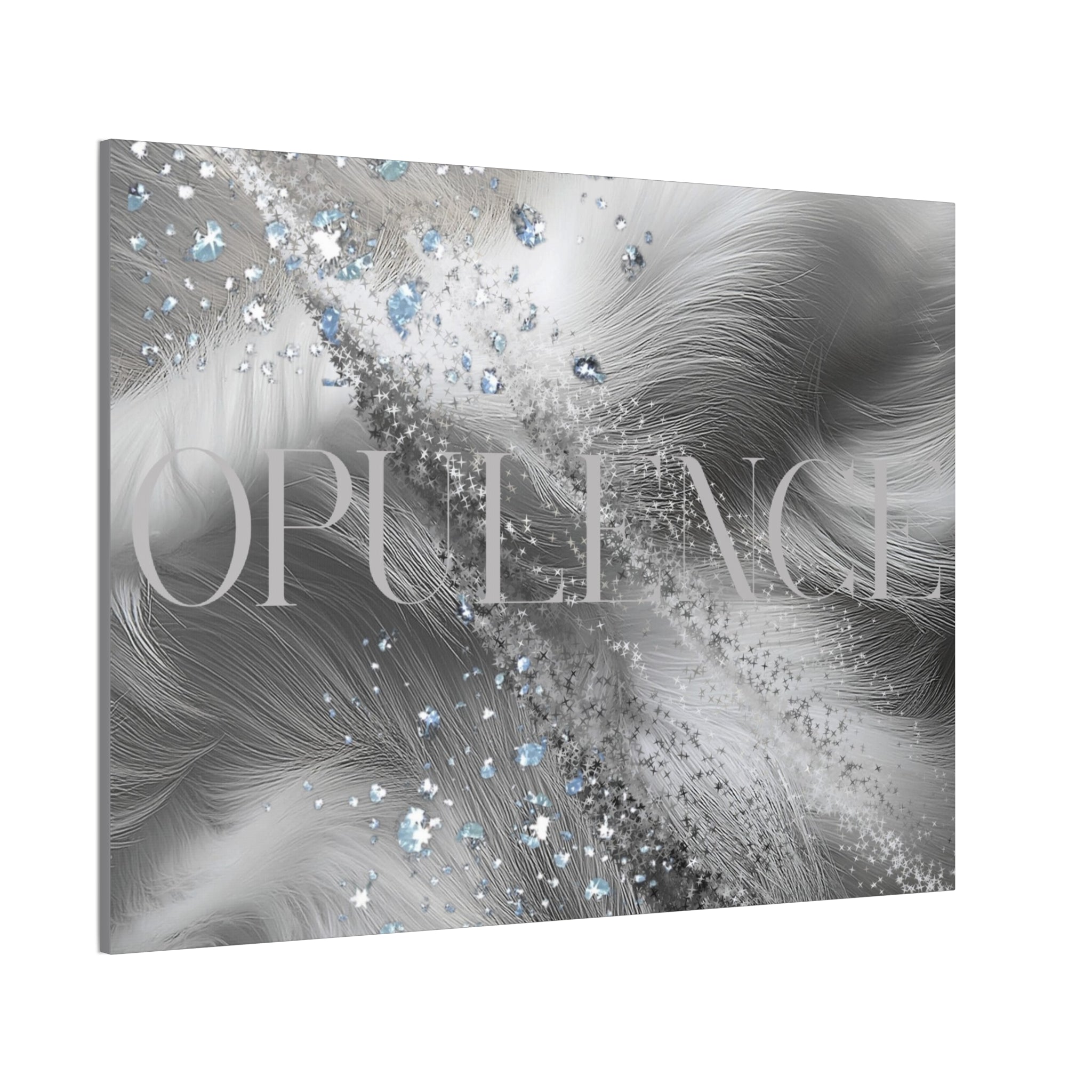 Opulence Silver Wall Art
