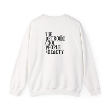 Detroit Cool People Society Crewneck Sweatshirt - Tonyalicious Tees