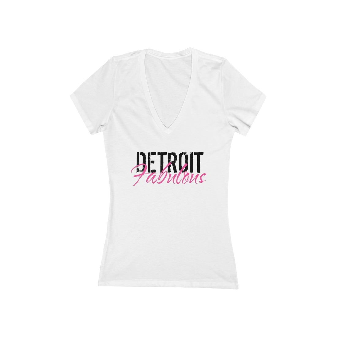 Detroit Fabulous Deep V-Neck Tee - Tonyalicious Tees