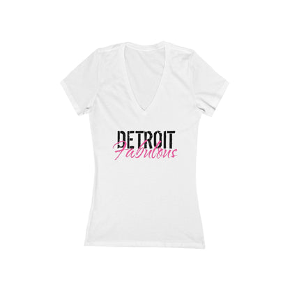 Detroit Fabulous Deep V-Neck Tee - Tonyalicious Tees