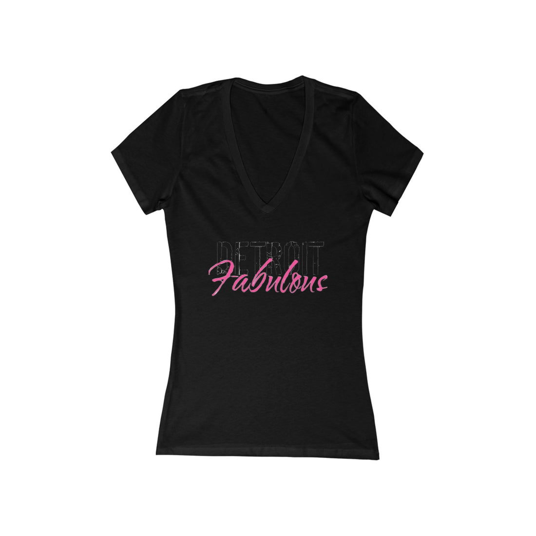 Detroit Fabulous Deep V-Neck Tee - Tonyalicious Tees