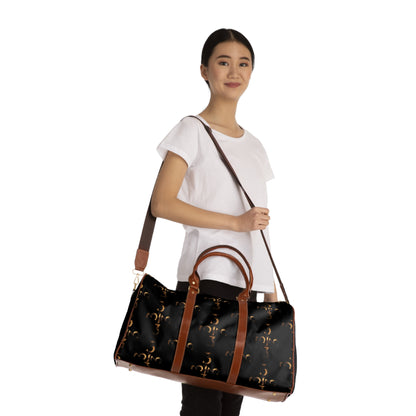 Twisted 313 Animal Print Monogrammed Waterproof Travel Bag - Tonyalicious Tees