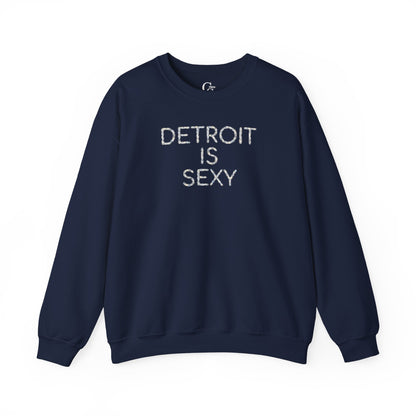 Detroit Is Sexy Diamond Impression Lettered Sweatshirt - Tonyalicious Tees