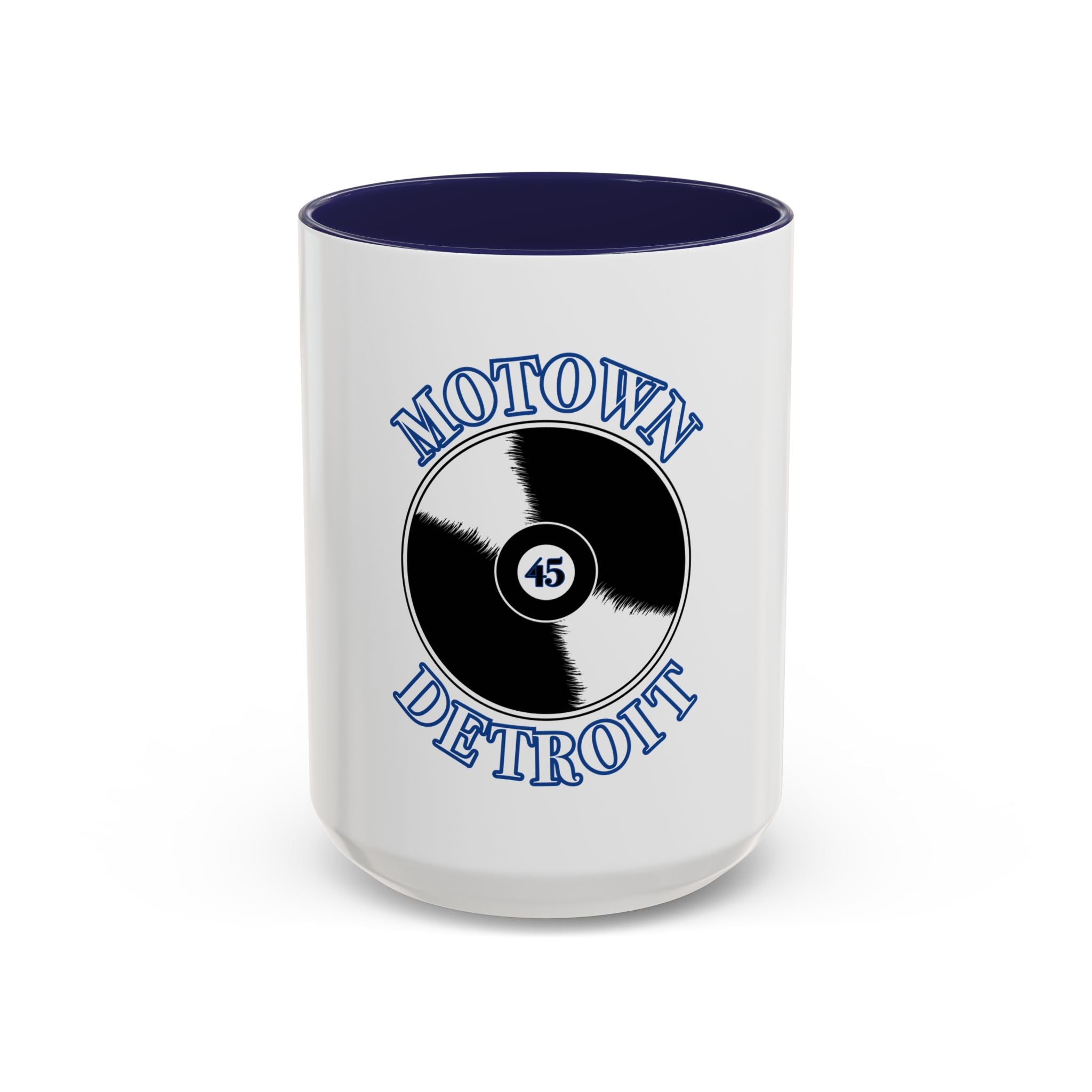 Motown Detroit Mug - Blue