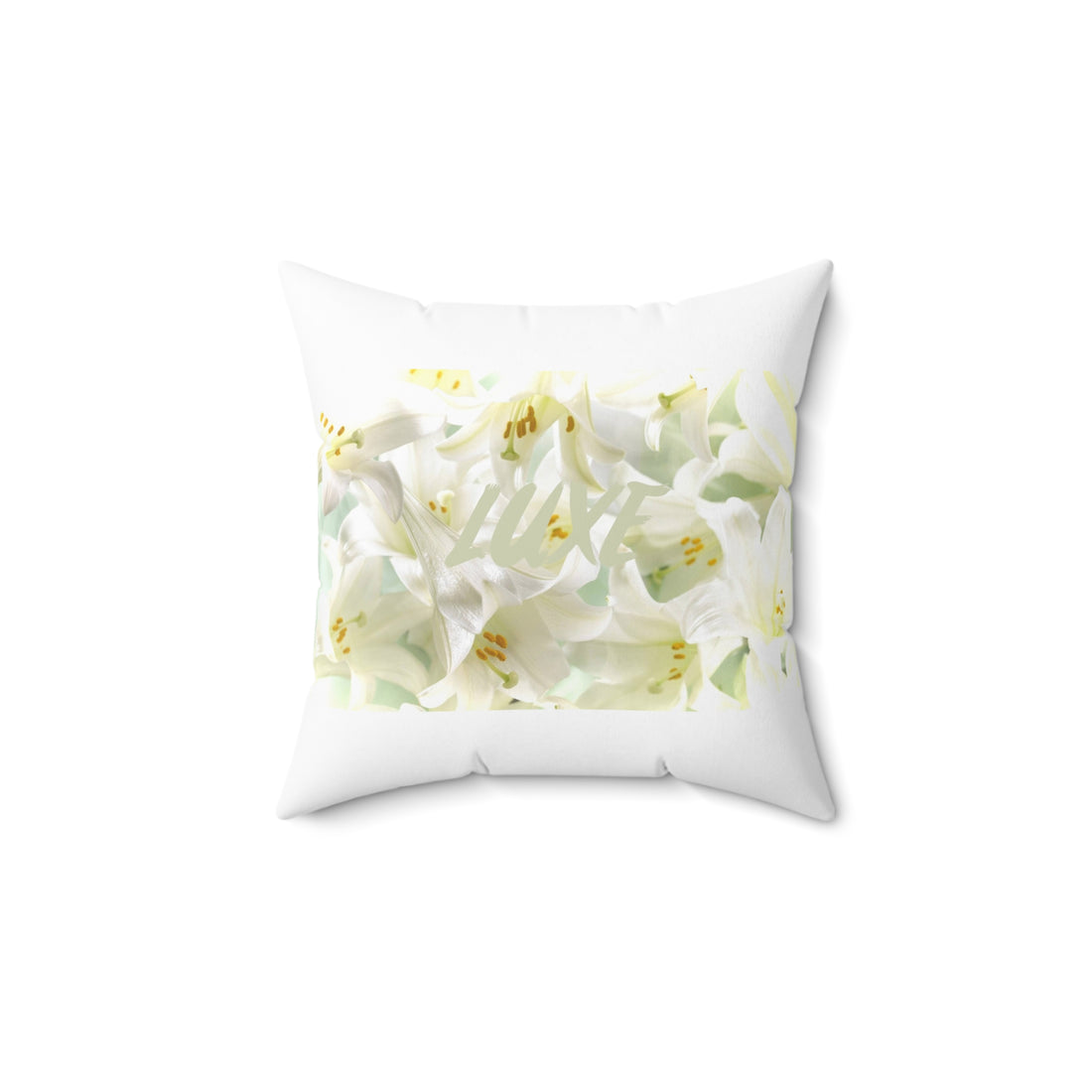 Luxe Lilies Style Pillow