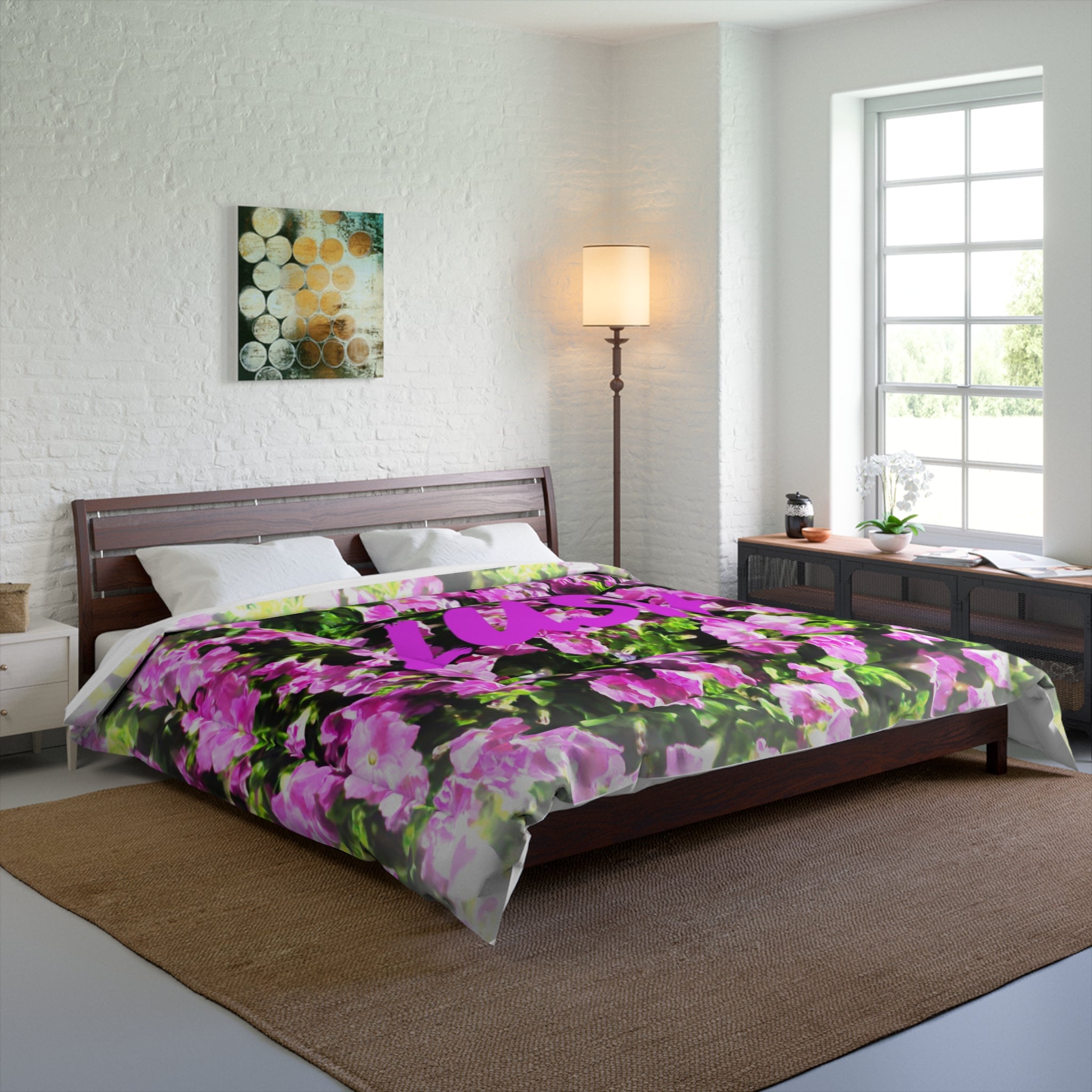 Lush Floral Comforter - Tonyalicious Tees