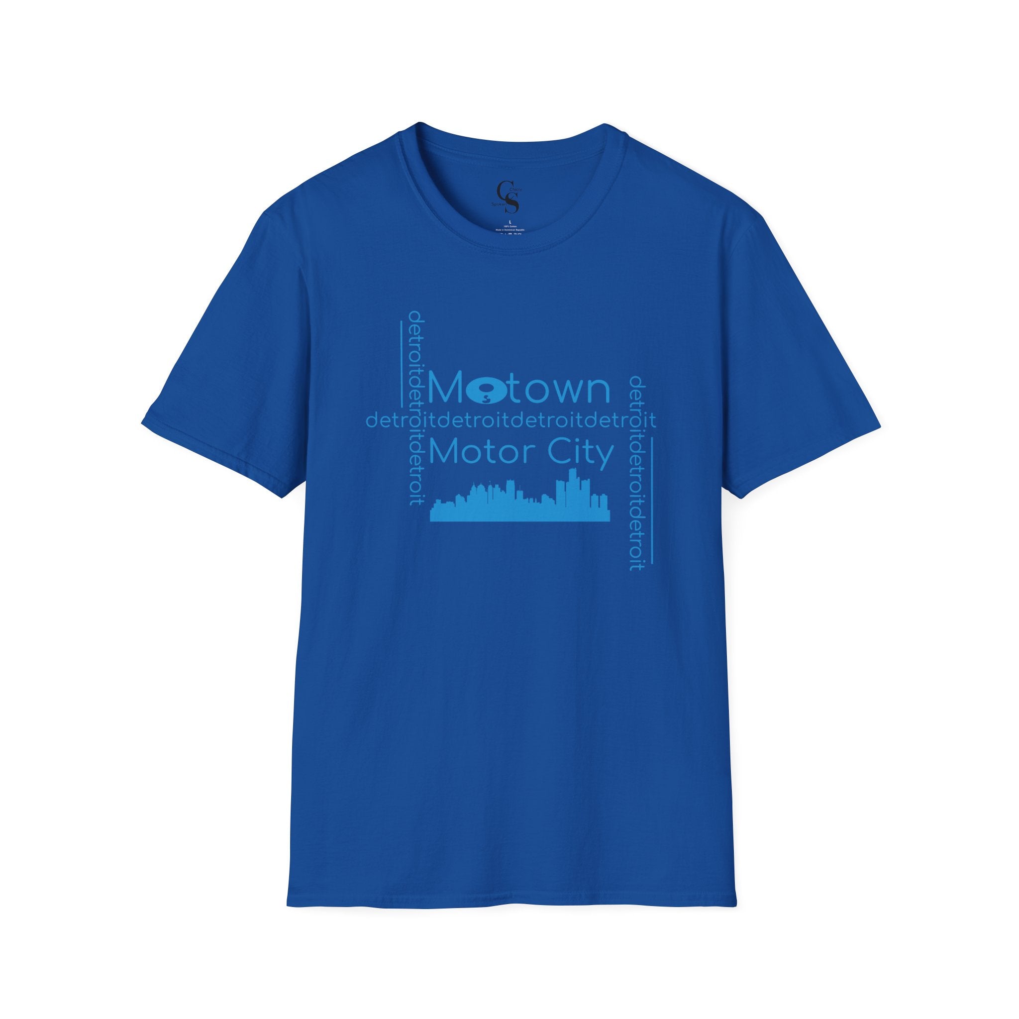 Motown Motor City Detroit Tee - Tonyalicious Tees