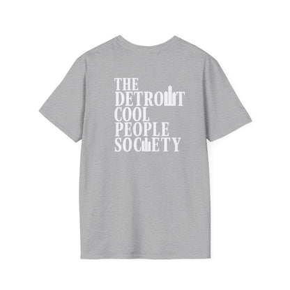 The Detroit Cool People Society Tee - Front and Back Print - Tonyalicious Tees