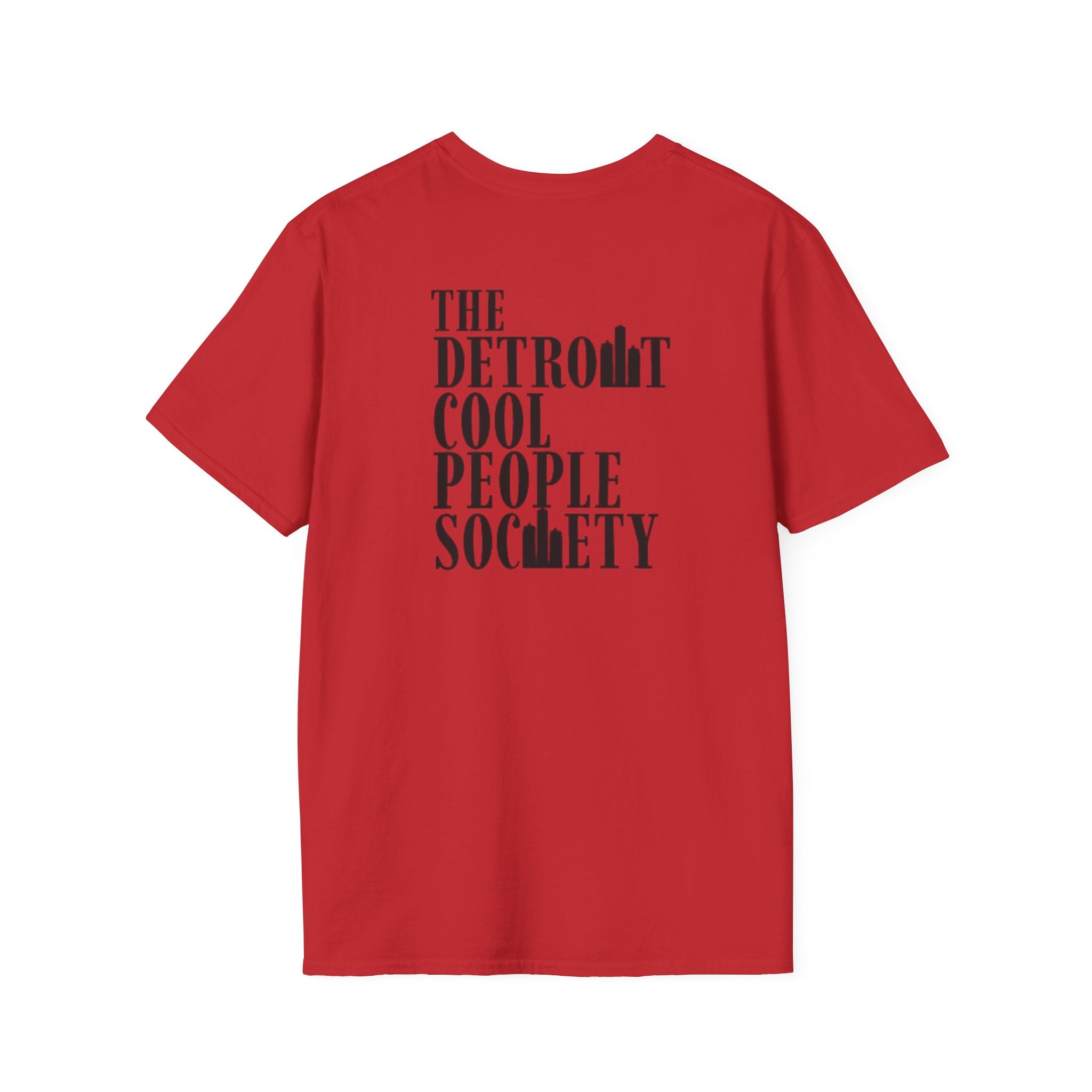 The Detroit Cool People Society Tee - Front and Back Print