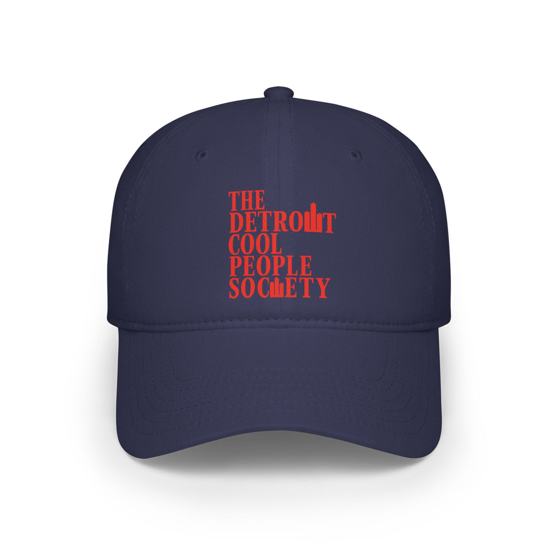 The Detroit Cool People Society Baseball Cap - Red