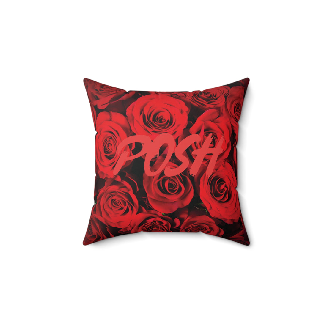 Posh Roses Decorative Pillow - Tonyalicious Tees