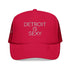 Detroit is Sexy Embroidered Trucker Hat - Tonyalicious Tees