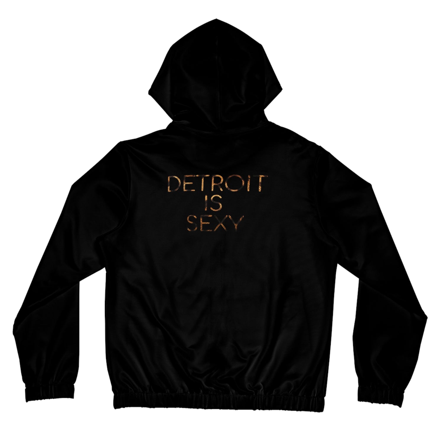 Detroit is Sexy Women’s Animal Print Lightweight Zip Hoodie - Tonyalicious Tees