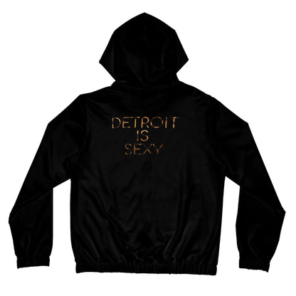 Detroit is Sexy Women’s Animal Print Lightweight Zip Hoodie - Tonyalicious Tees