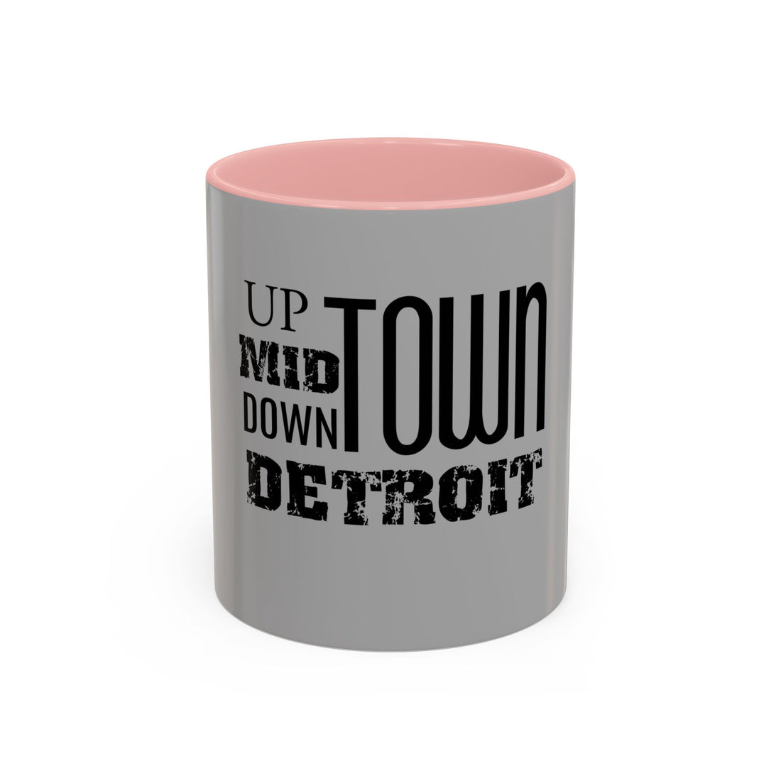 Up, Mid, Downtown Detroit Mug
