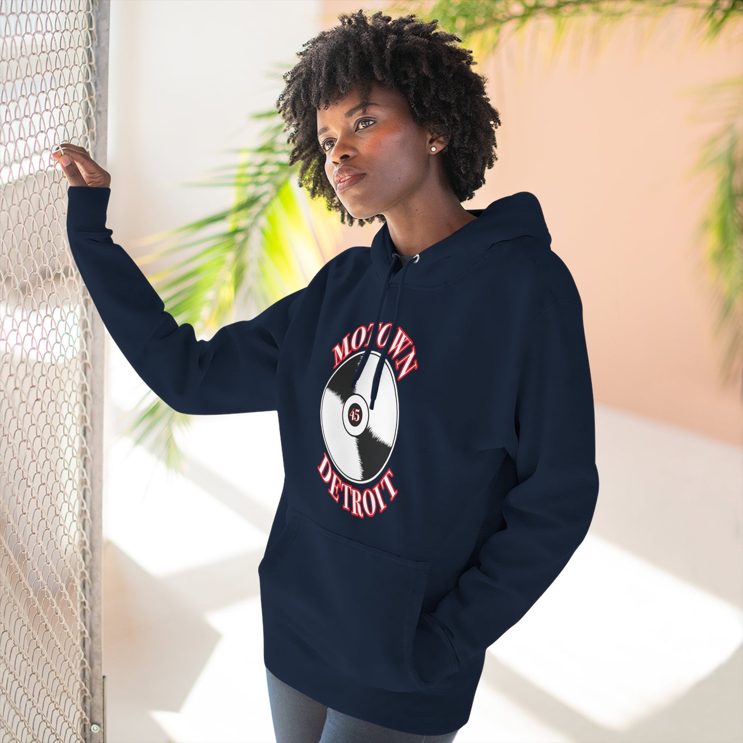 Motown 45 Hoodie - Red - Tonyalicious Tees