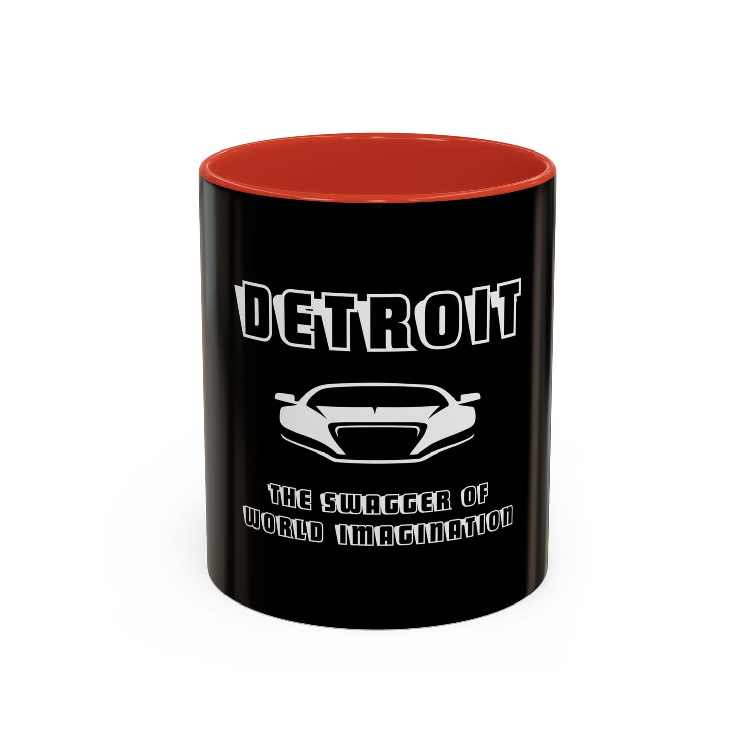 Detroit Swagger Coffee Mug - Bold Black - Tonyalicious Tees
