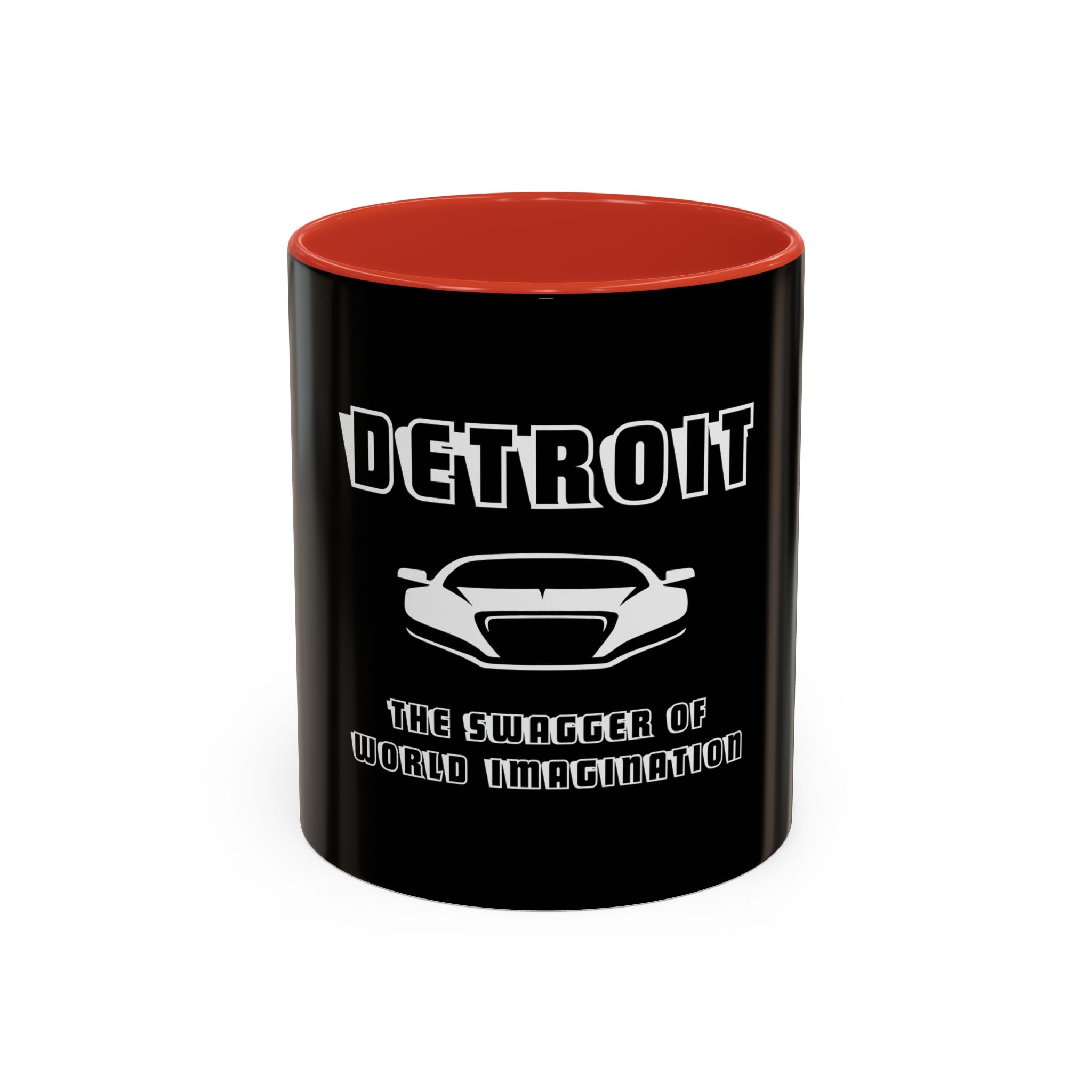 Detroit Swagger Coffee Mug - Bold Black - Tonyalicious Tees