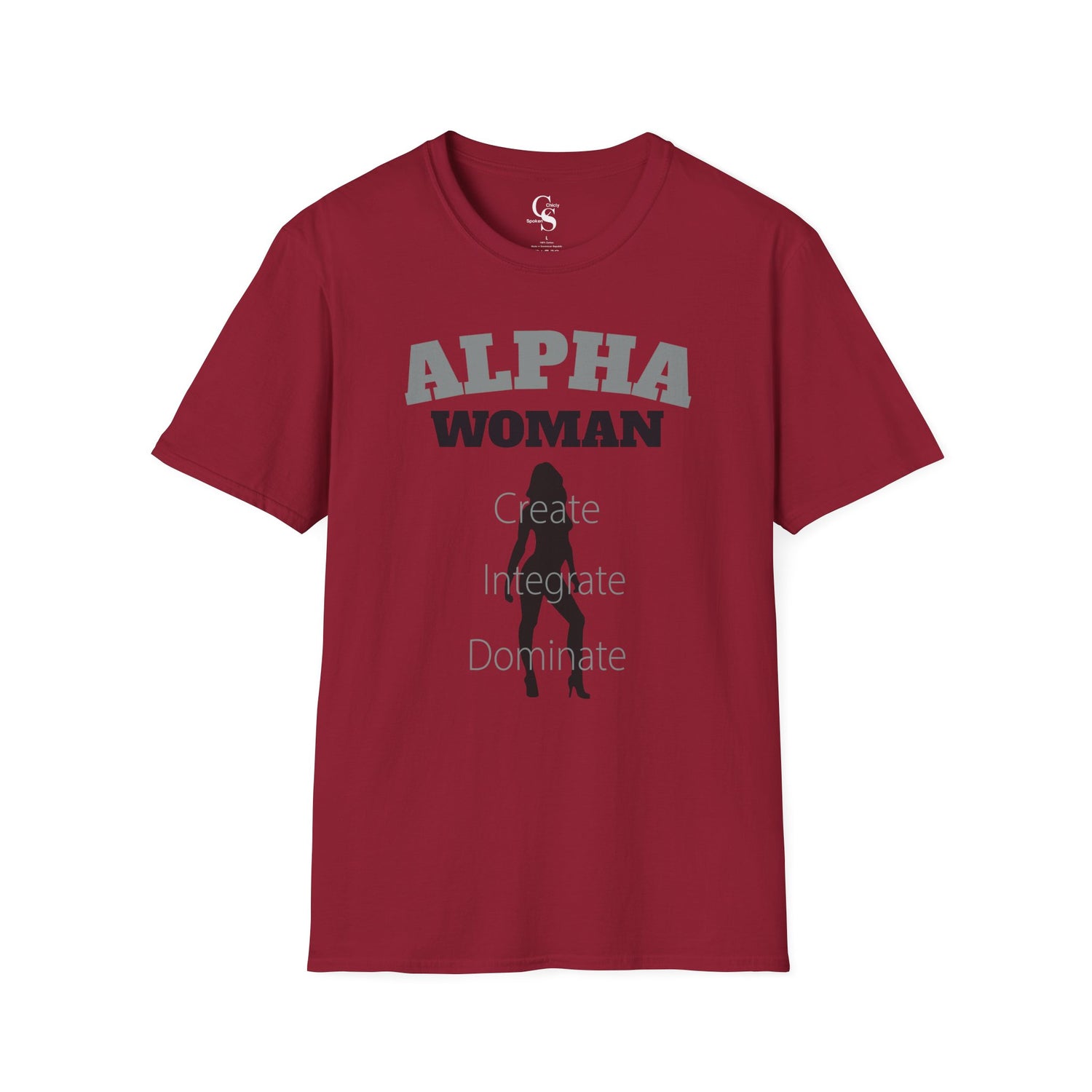 Alpha Woman Tee - Front and Back Print - Tonyalicious Tees