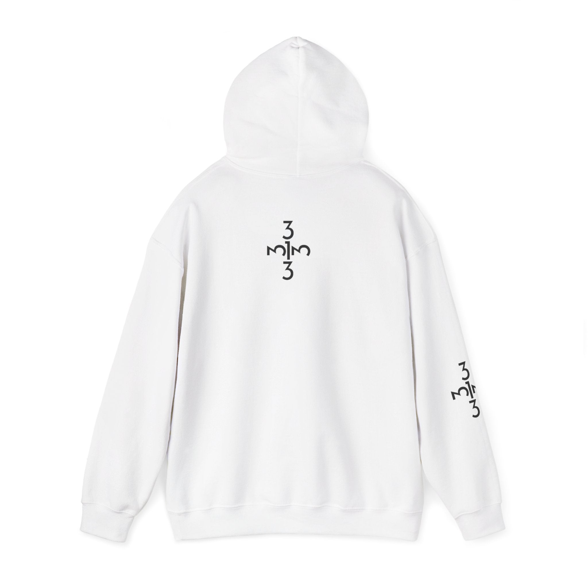 Twisted 313 Hoodie - Front, Back and Sleeve Print