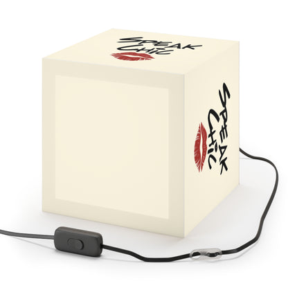 Speak Chic Cube Lamp - Tonyalicious Tees