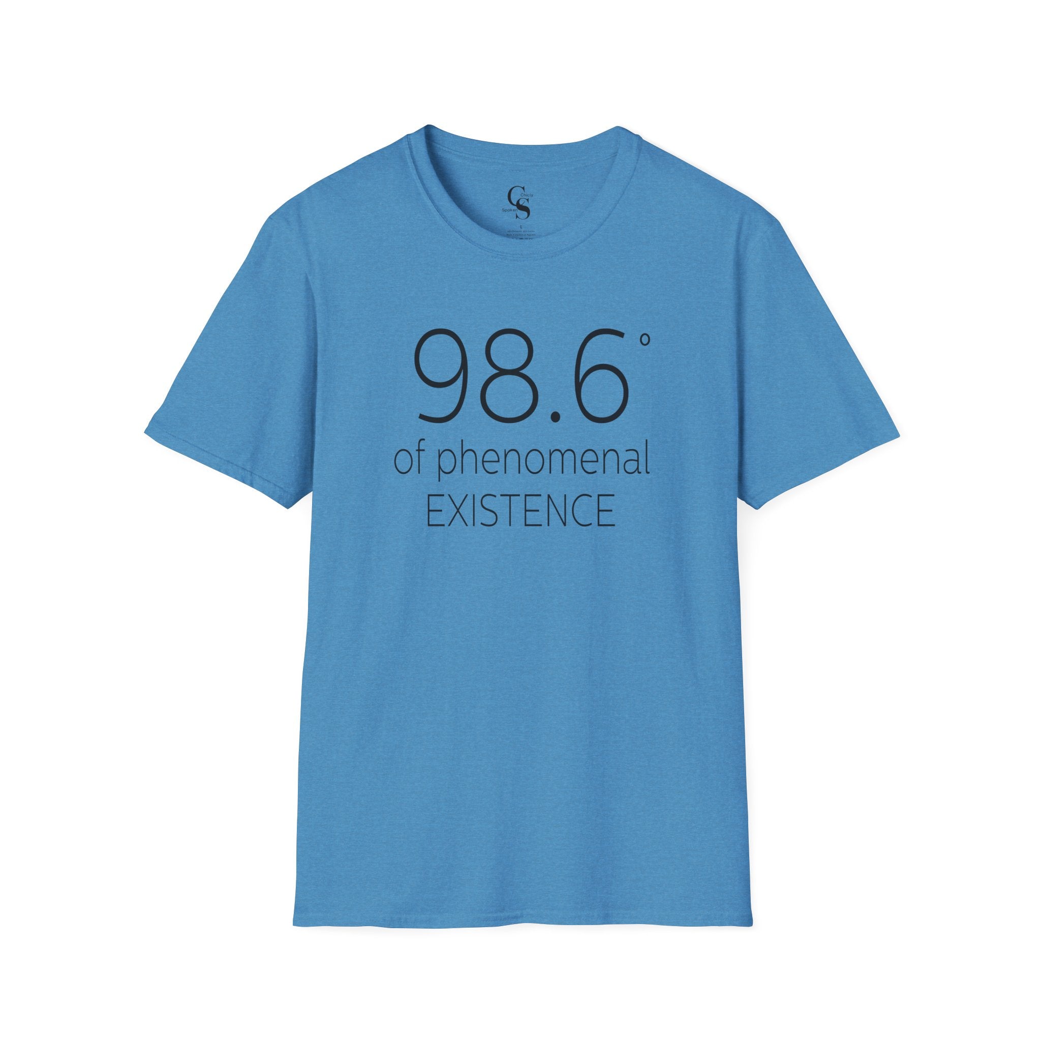 98.6 Degrees of Phenomenal Existence Tee - Tonyalicious Tees