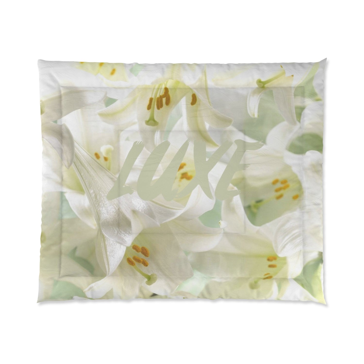 Luxe Lilies Comforter - Tonyalicious Tees