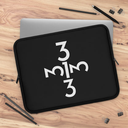 Twisted 313 Black Laptop Sleeve