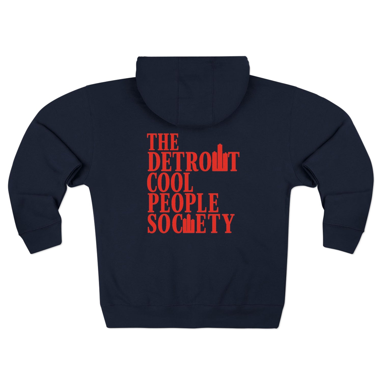 The Detroit Cool People Society Zip Hoodie