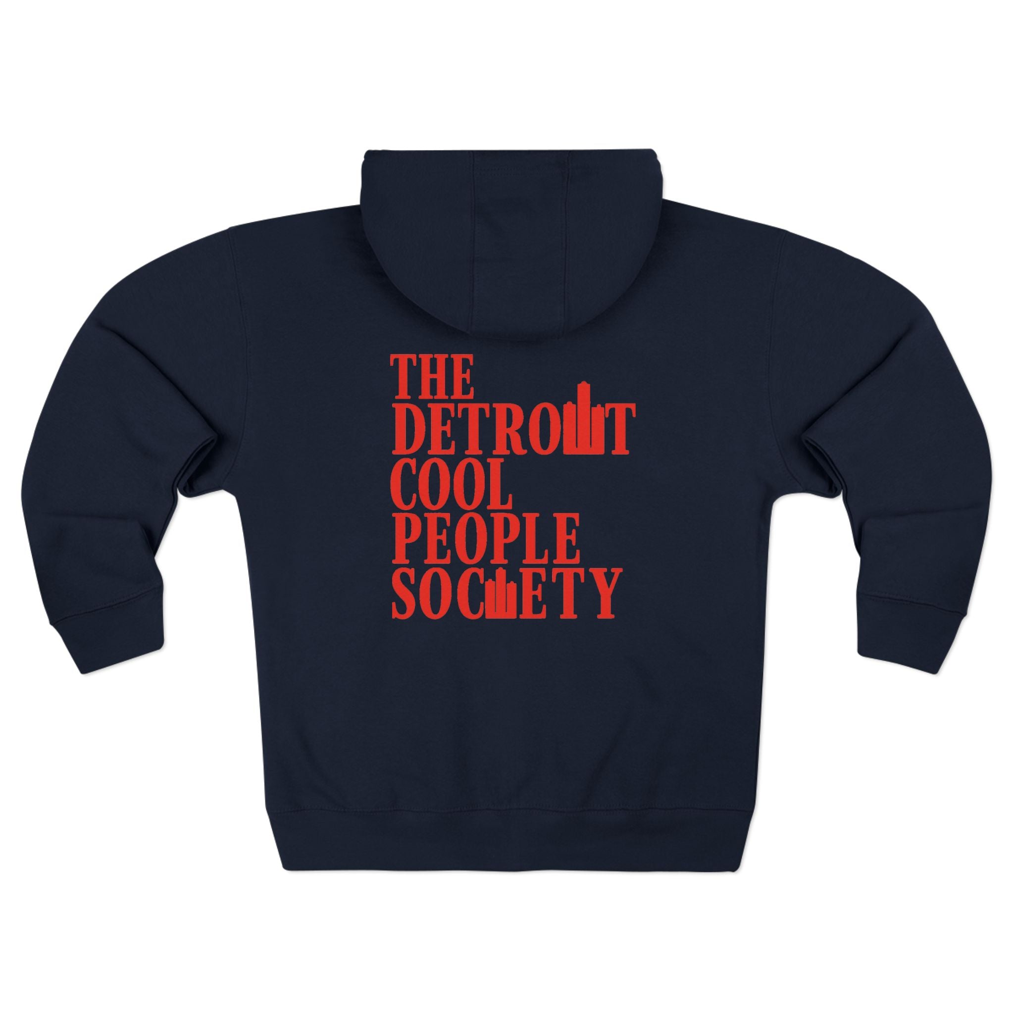 The Detroit Cool People Society Zip Hoodie