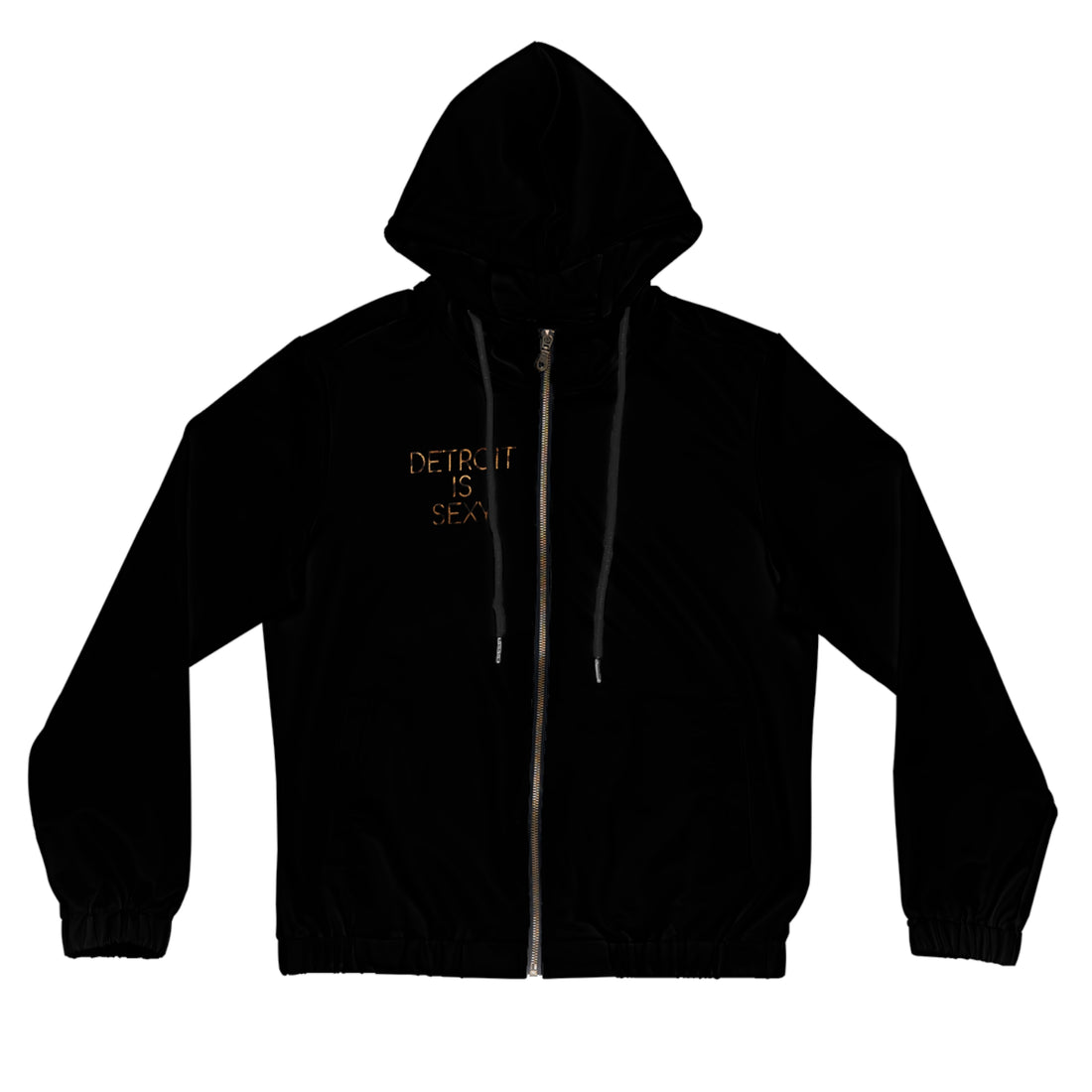 Detroit is Sexy Women’s Animal Print Lightweight Zip Hoodie - Tonyalicious Tees