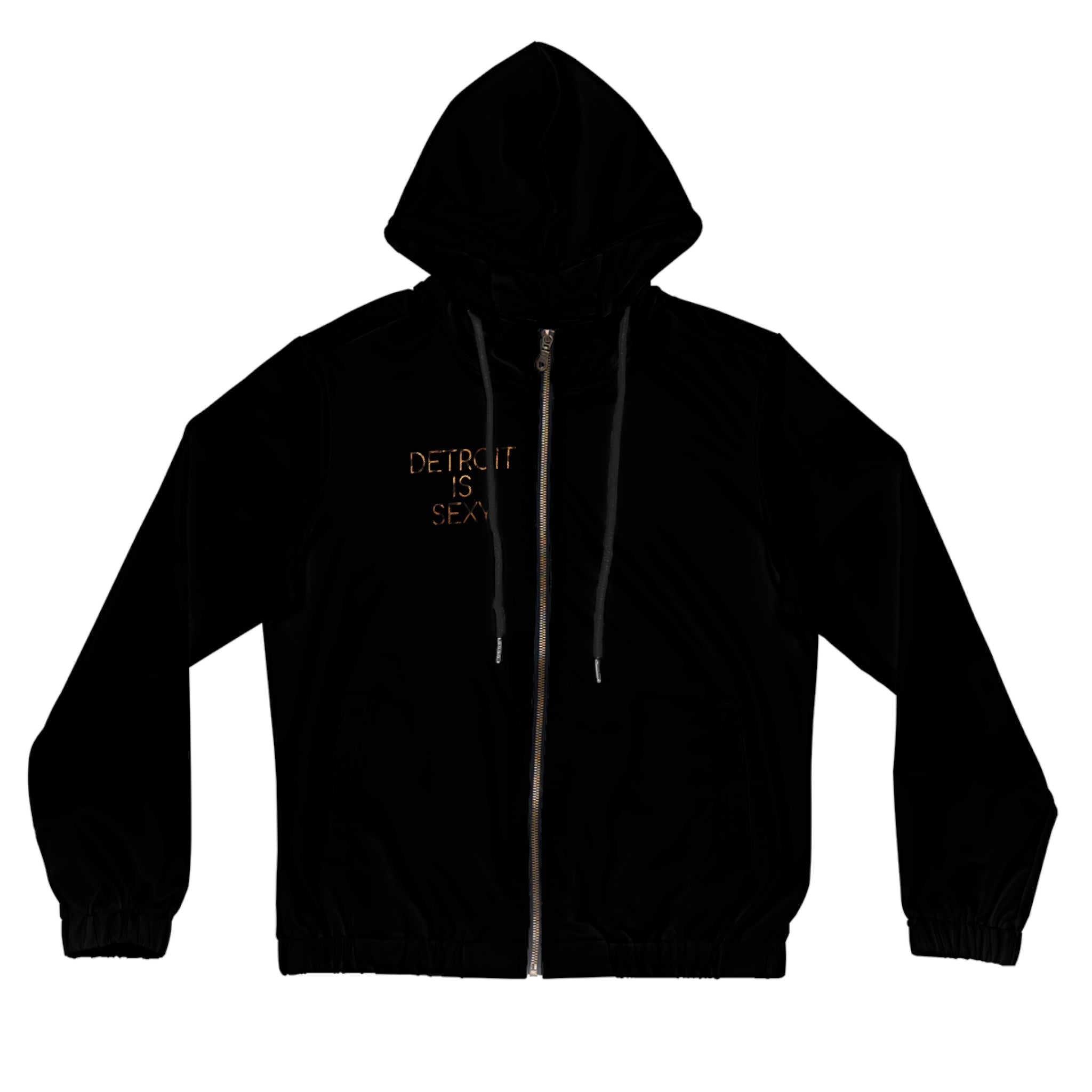 Detroit is Sexy Women’s Animal Print Lightweight Zip Hoodie - Tonyalicious Tees