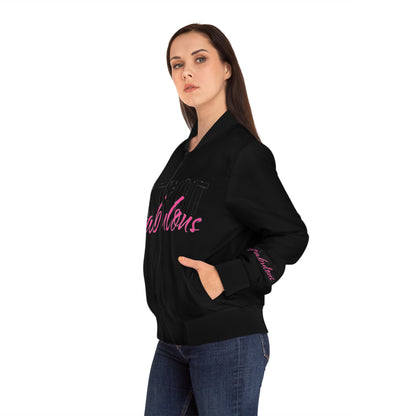 Detroit Fabulous Black Bomber Jacket - Tonyalicious Tees