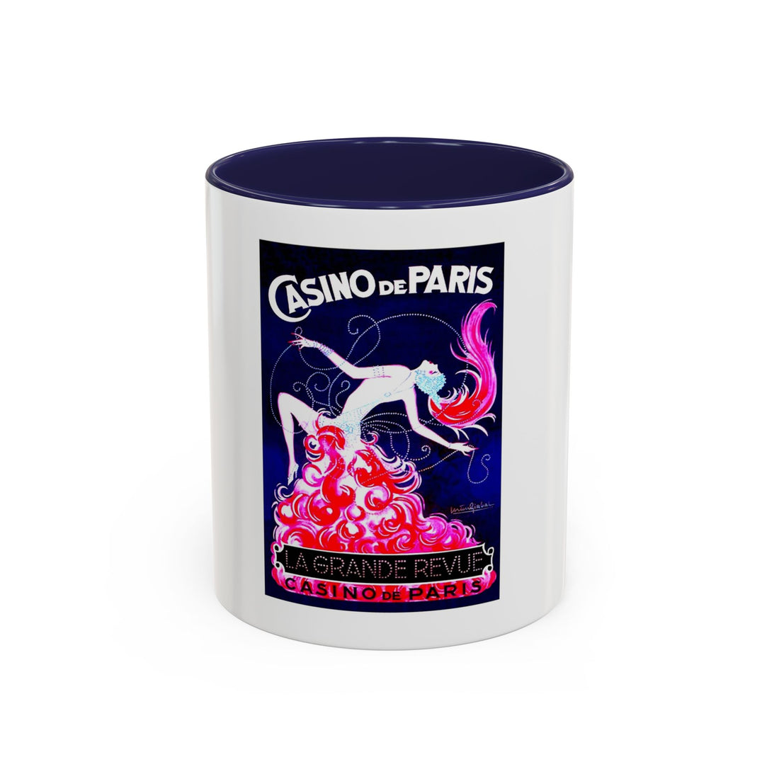 Art Deco Casino de Paris Burlesque Mug
