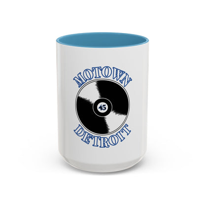 Motown Detroit Mug - Blue