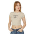 Detroit Is Sexy Ladies Baby Tee - Front and Back Print - Tonyalicious Tees