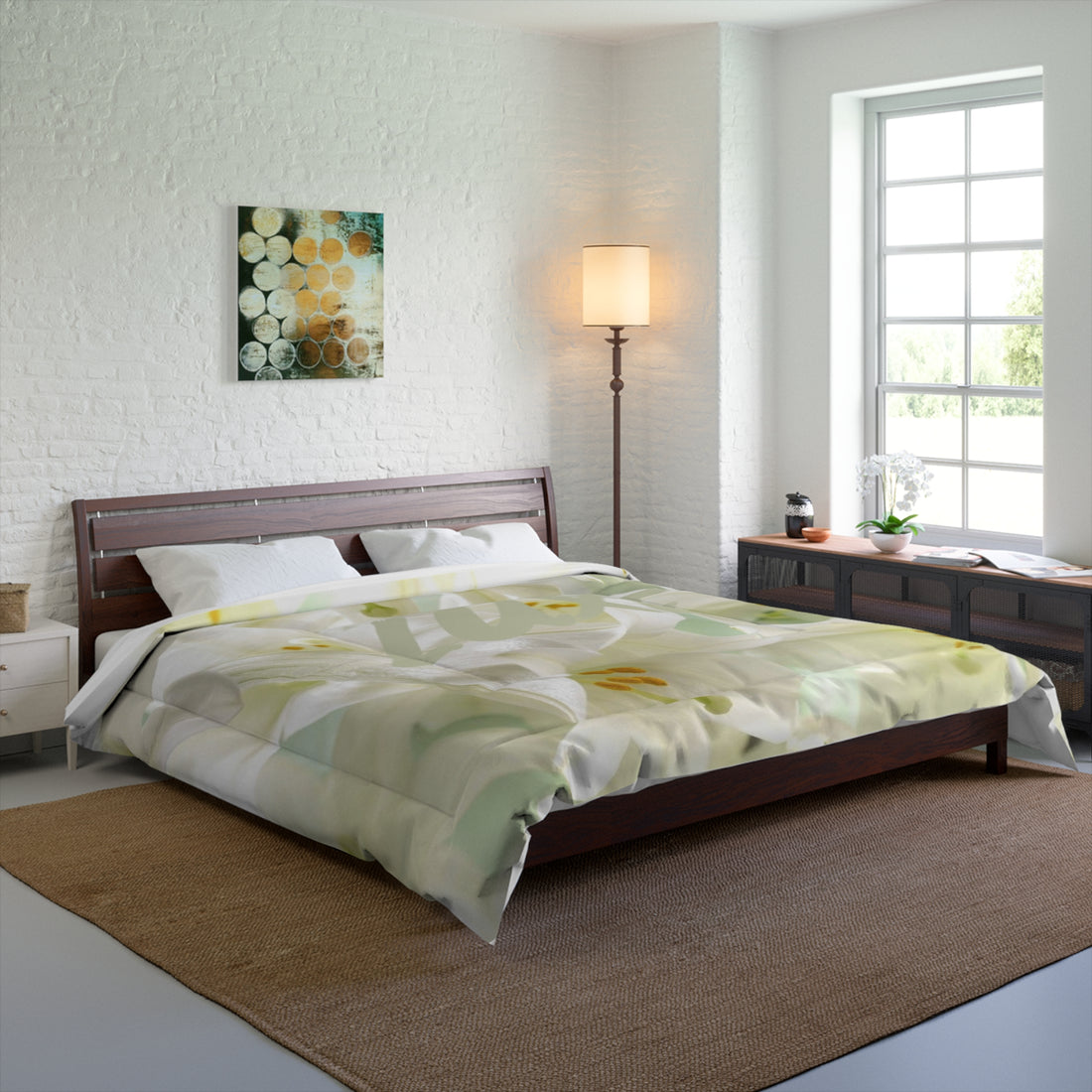 Luxe Lilies Comforter