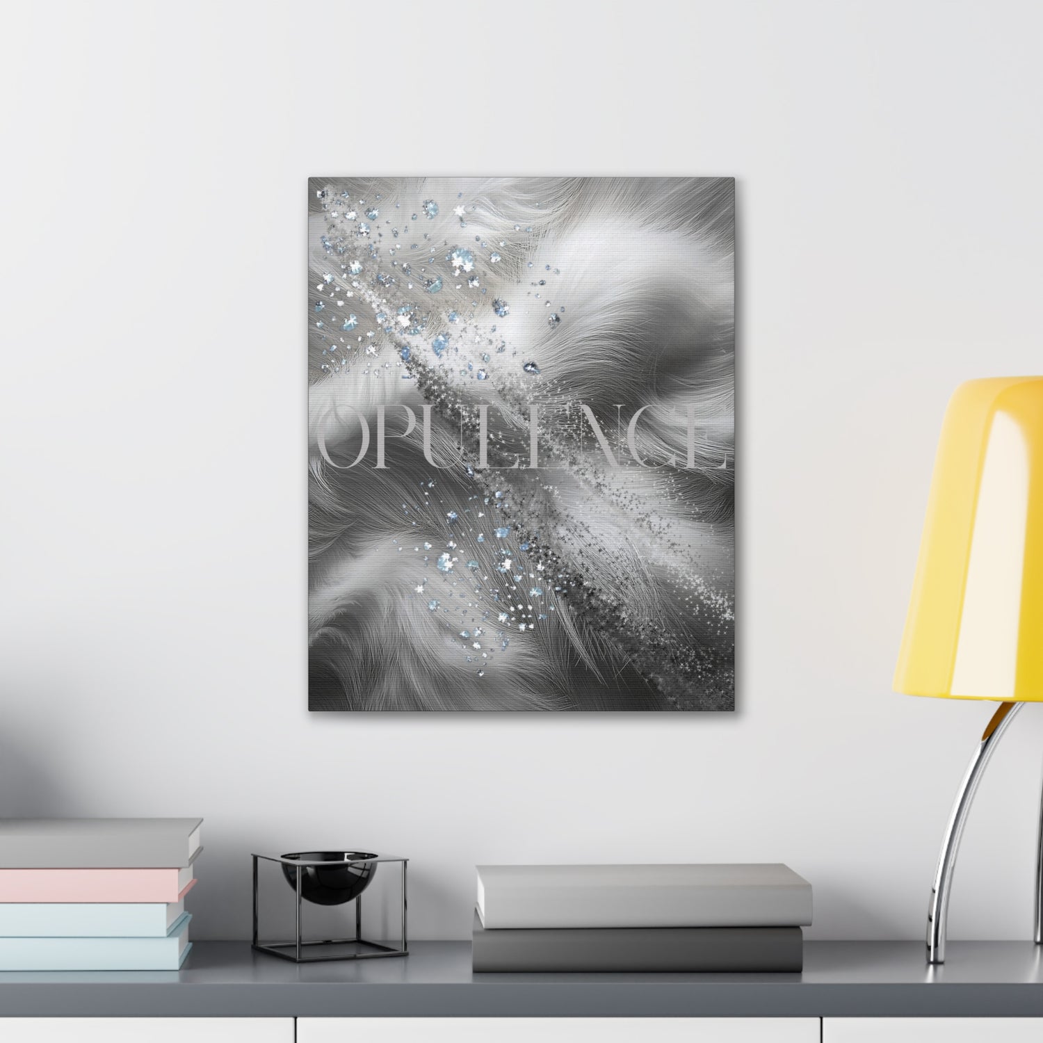 Opulence Silver Wall Art